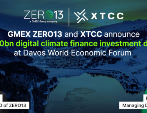 ZERO13 and XTCC announce $100bn climate finance investment drive at Davos World Economic Forum