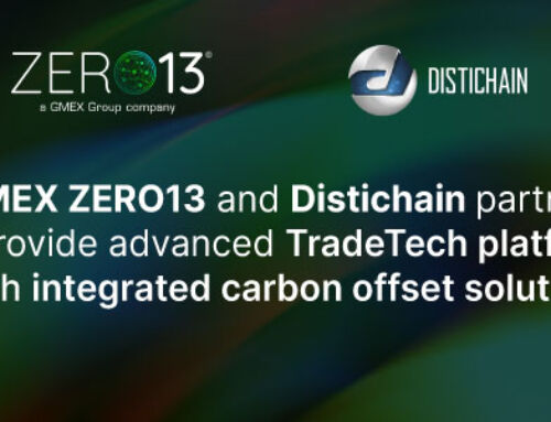GMEX ZERO13 and Distichain partner to provide advanced TradeTech platform with integrated carbon offset solution