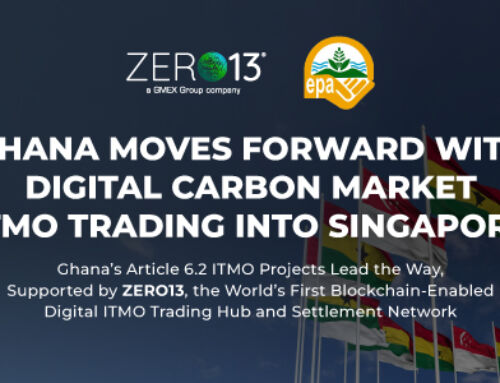 Ghana Moves Forward with Digital Carbon Market ITMO Trading into Singapore