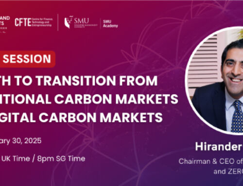 Webinar: A Path to Transition from Traditional Carbon Markets to Digital Carbon Markets