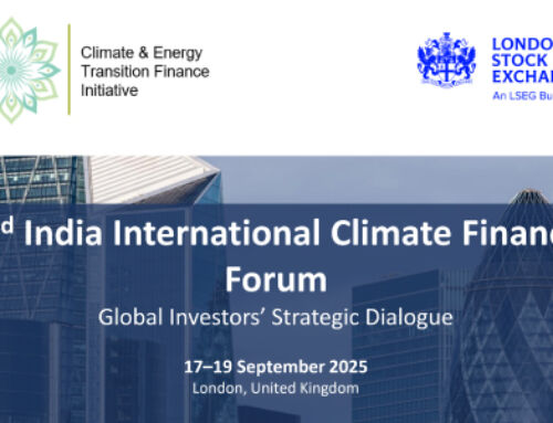 2nd Annual India International Climate Finance Forum