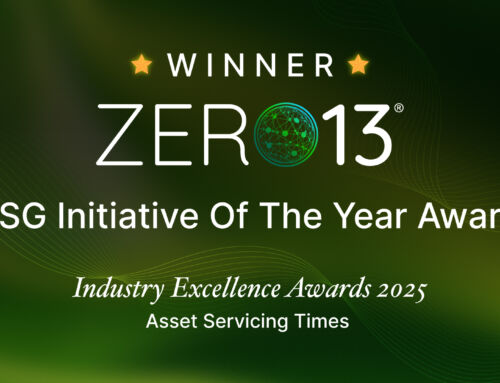 ZERO13 Wins “ESG Initiative of the Year” at Asset Servicing Times Industry Excellence Awards 2025